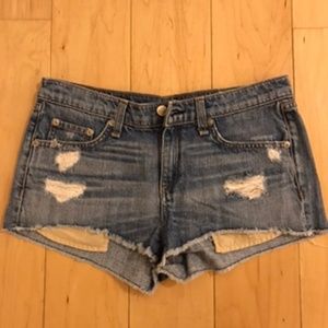 Rag & Bone Denim Shorts Size 26